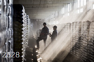Packages men in mikskaar warehouse